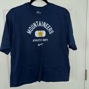 West Virginia University Nike t-shirt in size small